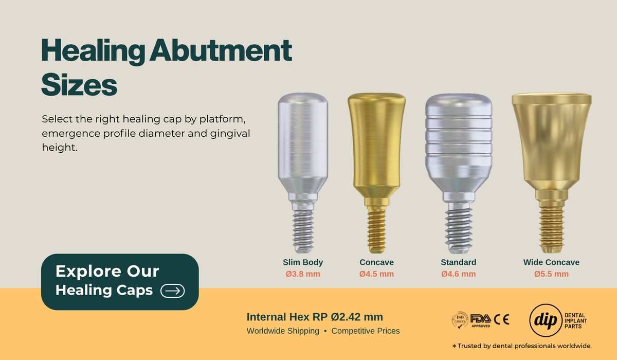 Healing Abutment Sizes: Selecting Platform, Diameter and Height