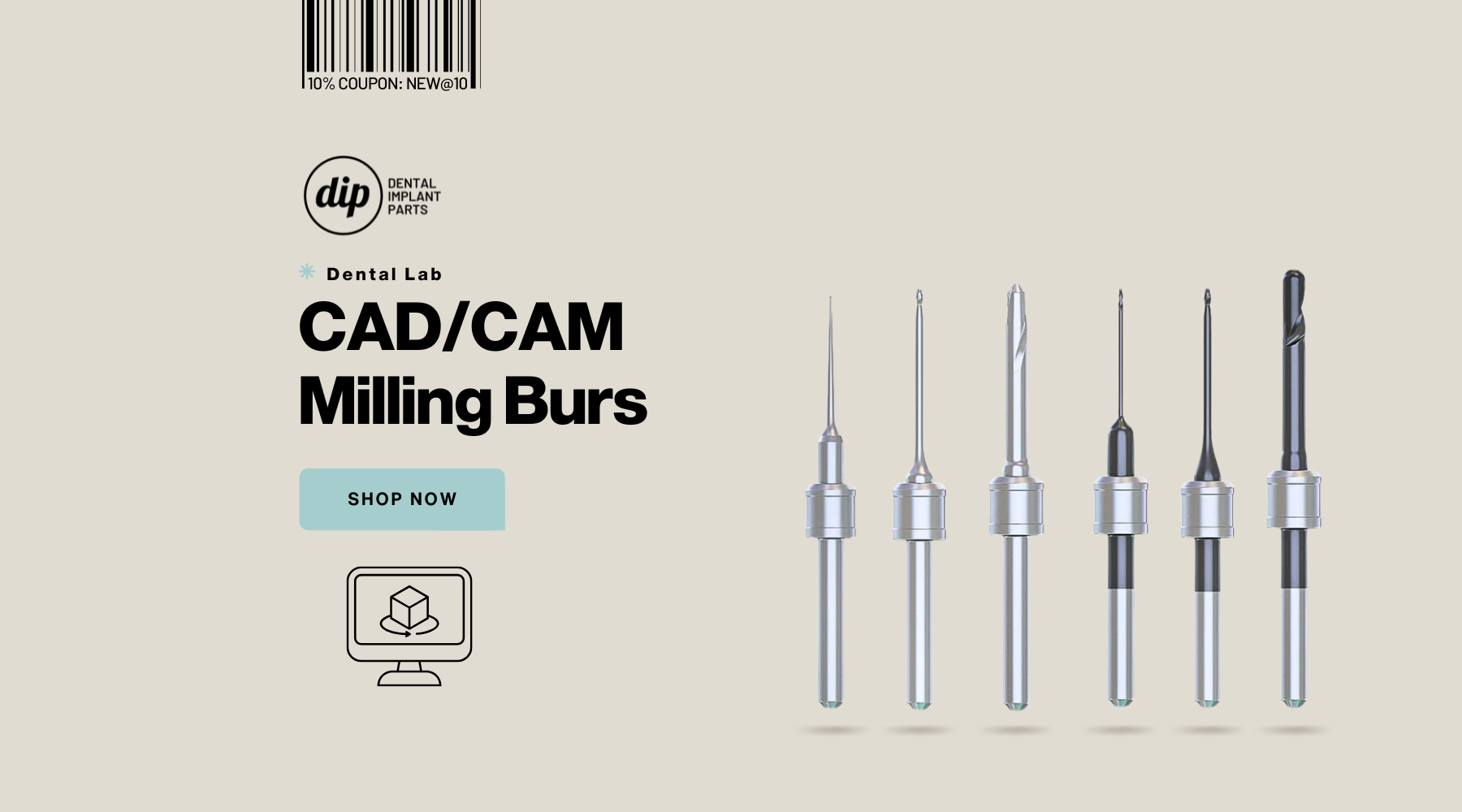CAD/CAM Milling Burs