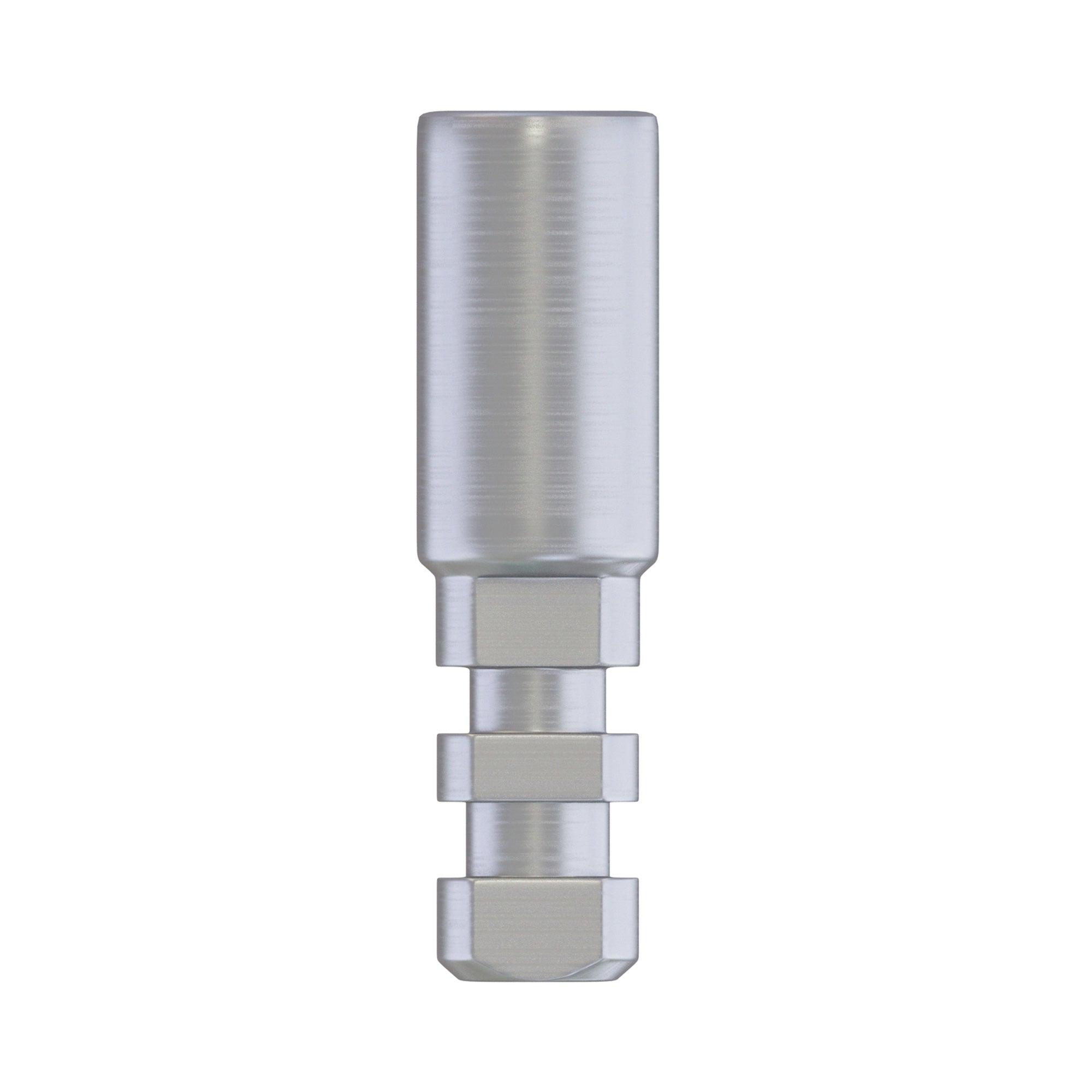 Implant analog for Internal Hex connections, compatible with MegaGen®, Osstem®, Neodent®, Zimmer®, Nobel Active® and more.
