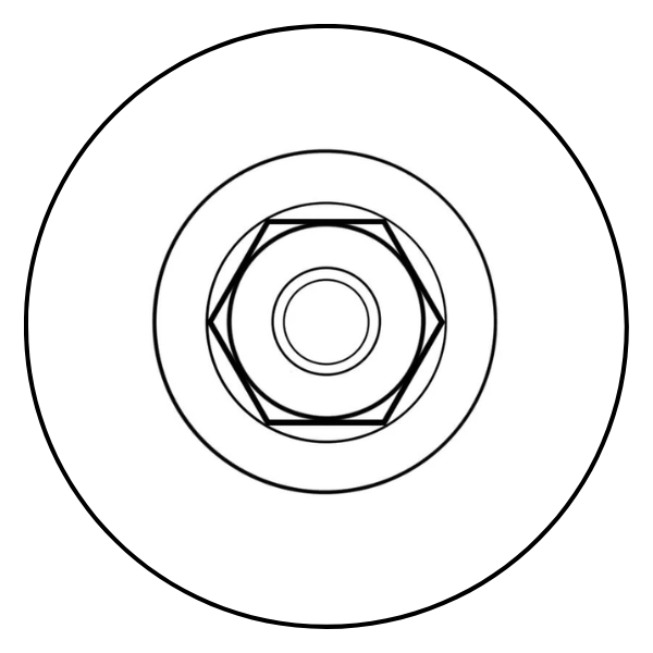 Conical Hex Implants