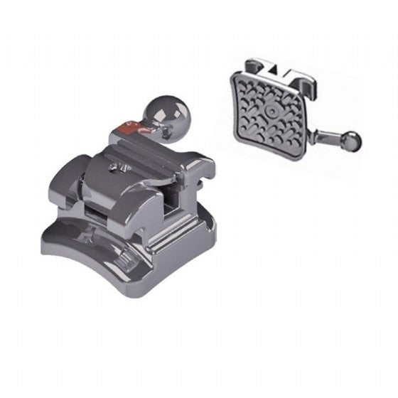 Morelli SLP Passive Ligating Steel Brackets ROTH 0.22 Hook 3/4/5 single case_3