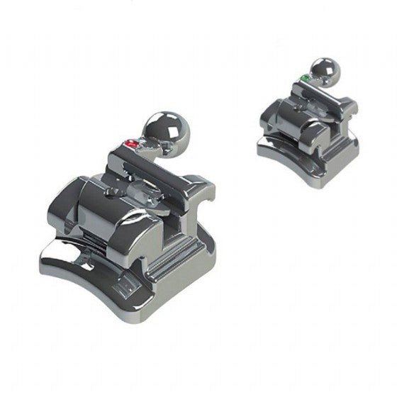Morelli SLI Orthodontic Self Ligating Brackets Roth 22 Hook 3/4/5 single case_3