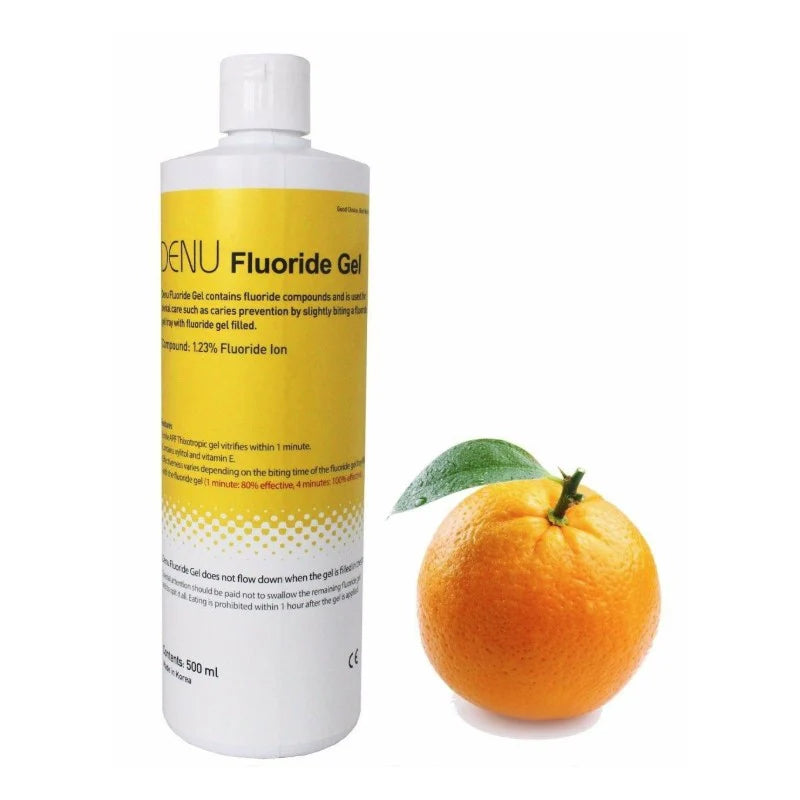 1.23% fluoride ion for strong, acid-resistant enamel