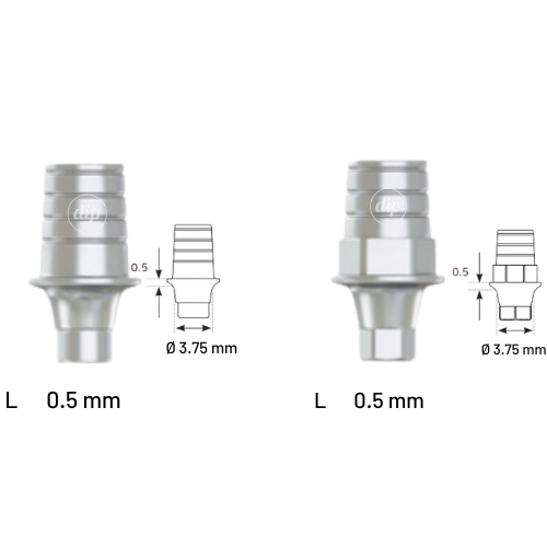 CAD/CAM Ti-Base for Nobel Active® RP 4.3