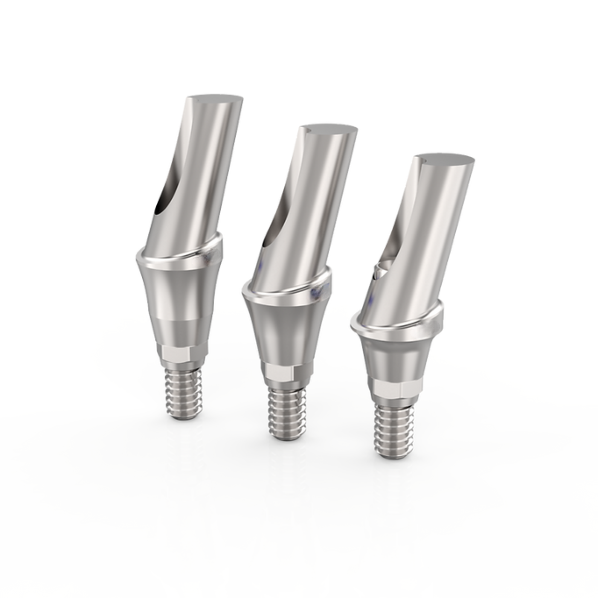 15° Anatomic Angled Abutment Compatible with MegaGen AnyOne® Gingiva Height=1mm/2mm/3mm