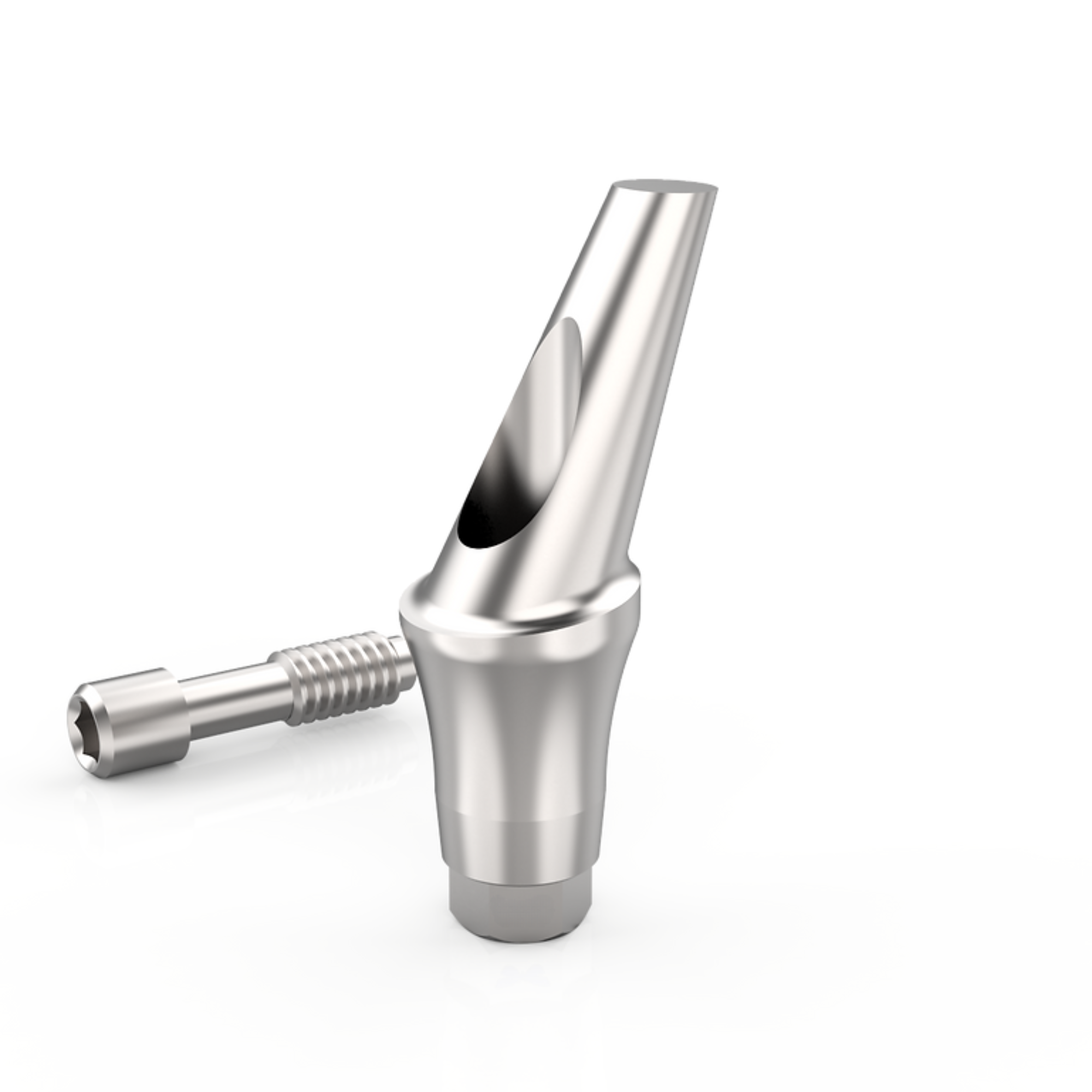 15° Angled Shoulder Abutment Compatible with MegaGen AnyRidge® H=3mm