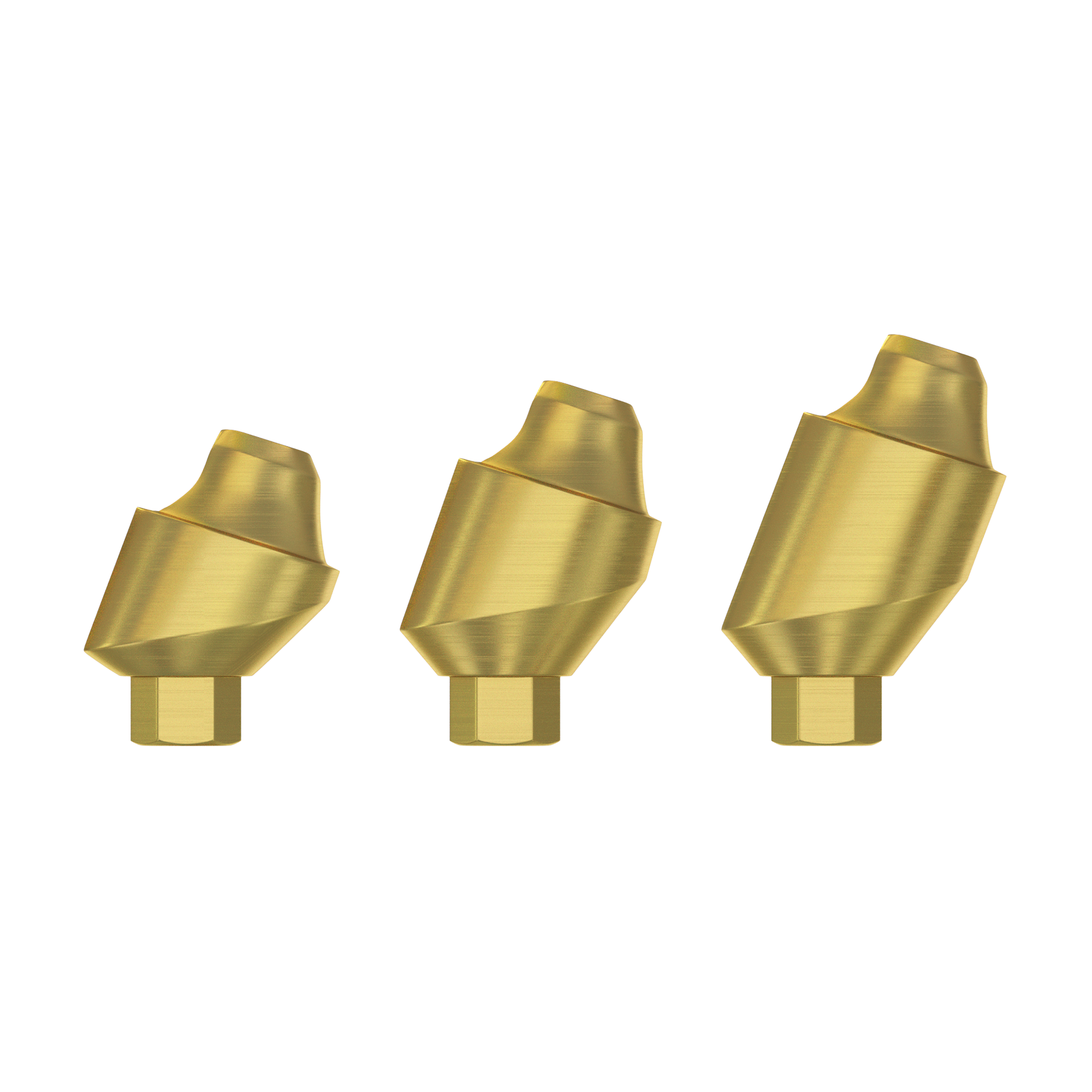 DIP Angulated Multi Unit Abutment (M1.7) 5.0mm Full Set - Internal Hex RP Ø2.42mm_3