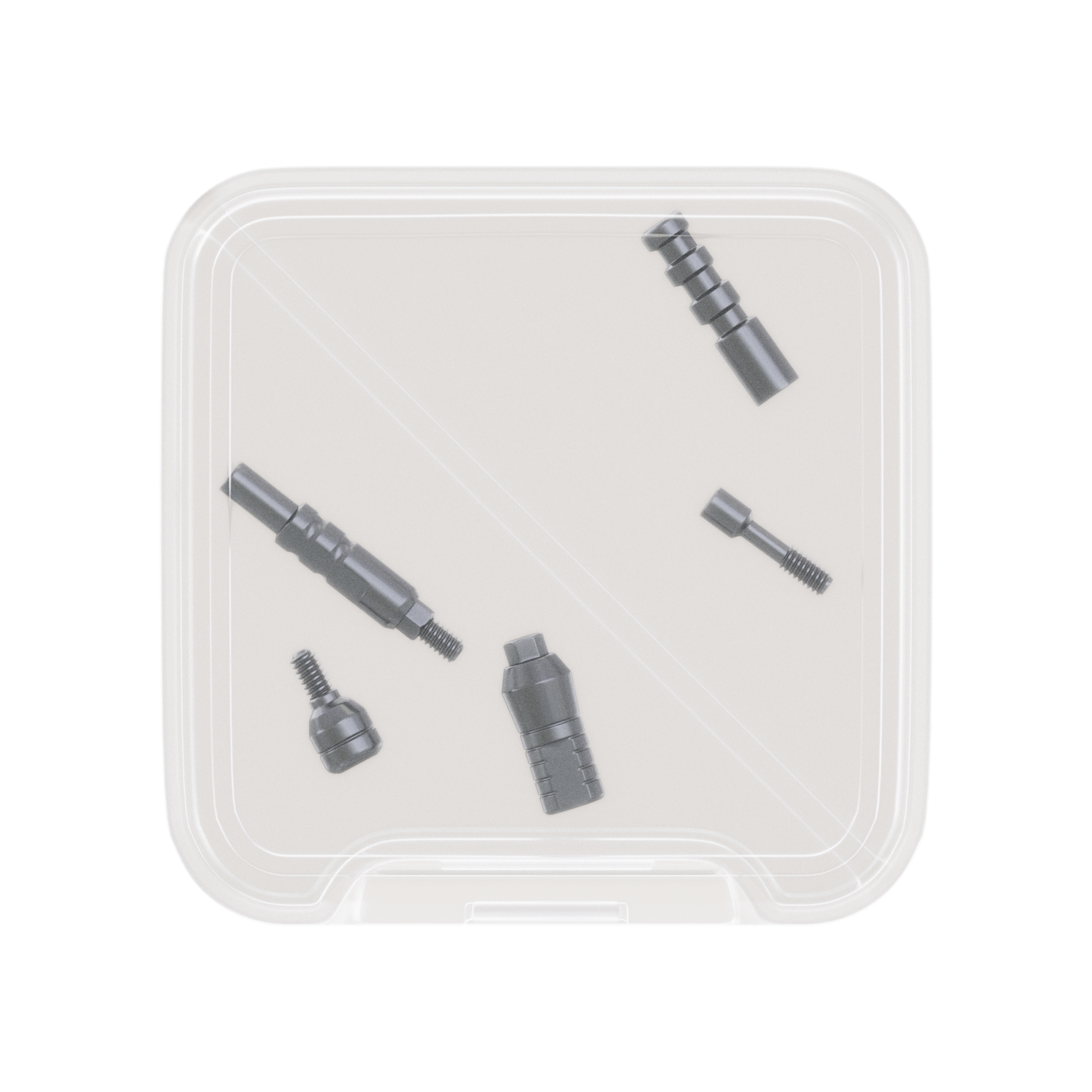 DIP Narrow Prosthetic Parts Kit Type 2S - Internal Hex Ø2.00mm