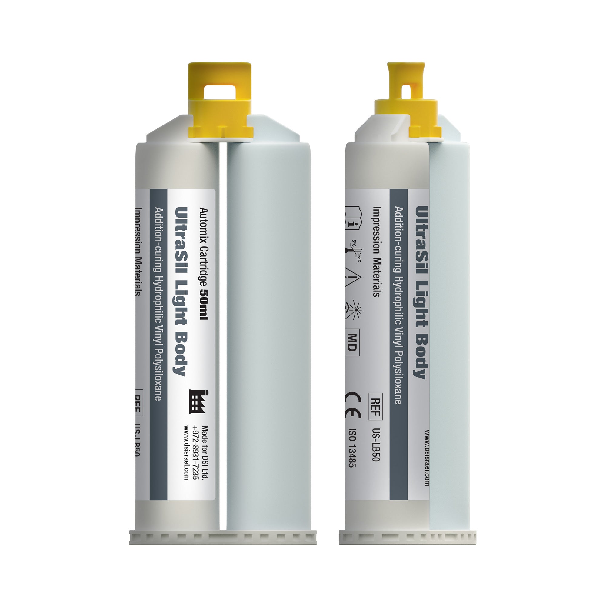 DSI UltraSil VPS Impression Material Full Kit 600ml putty + 2x50ml wash_5