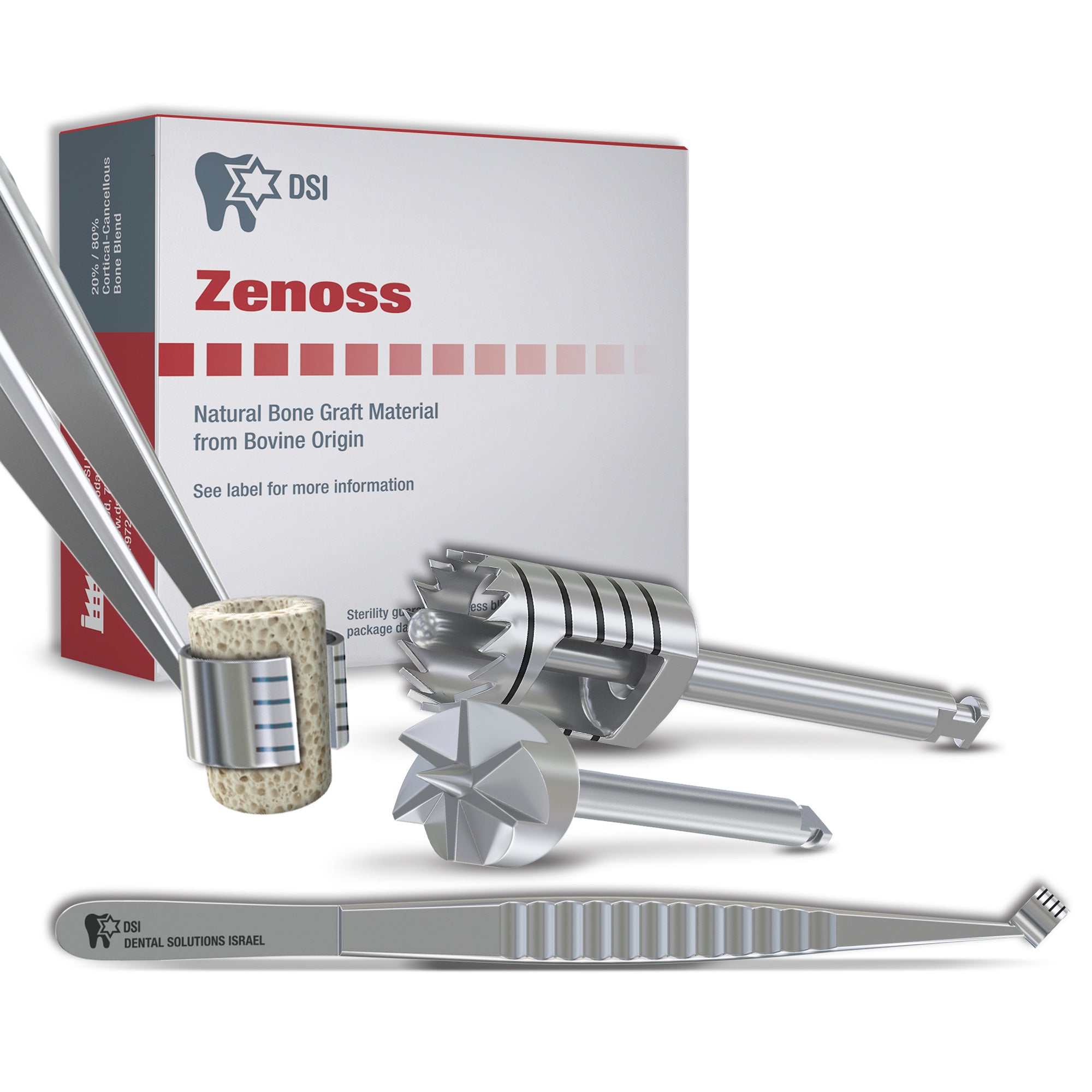 Zenoss Bone Ring Set - Bone Graft