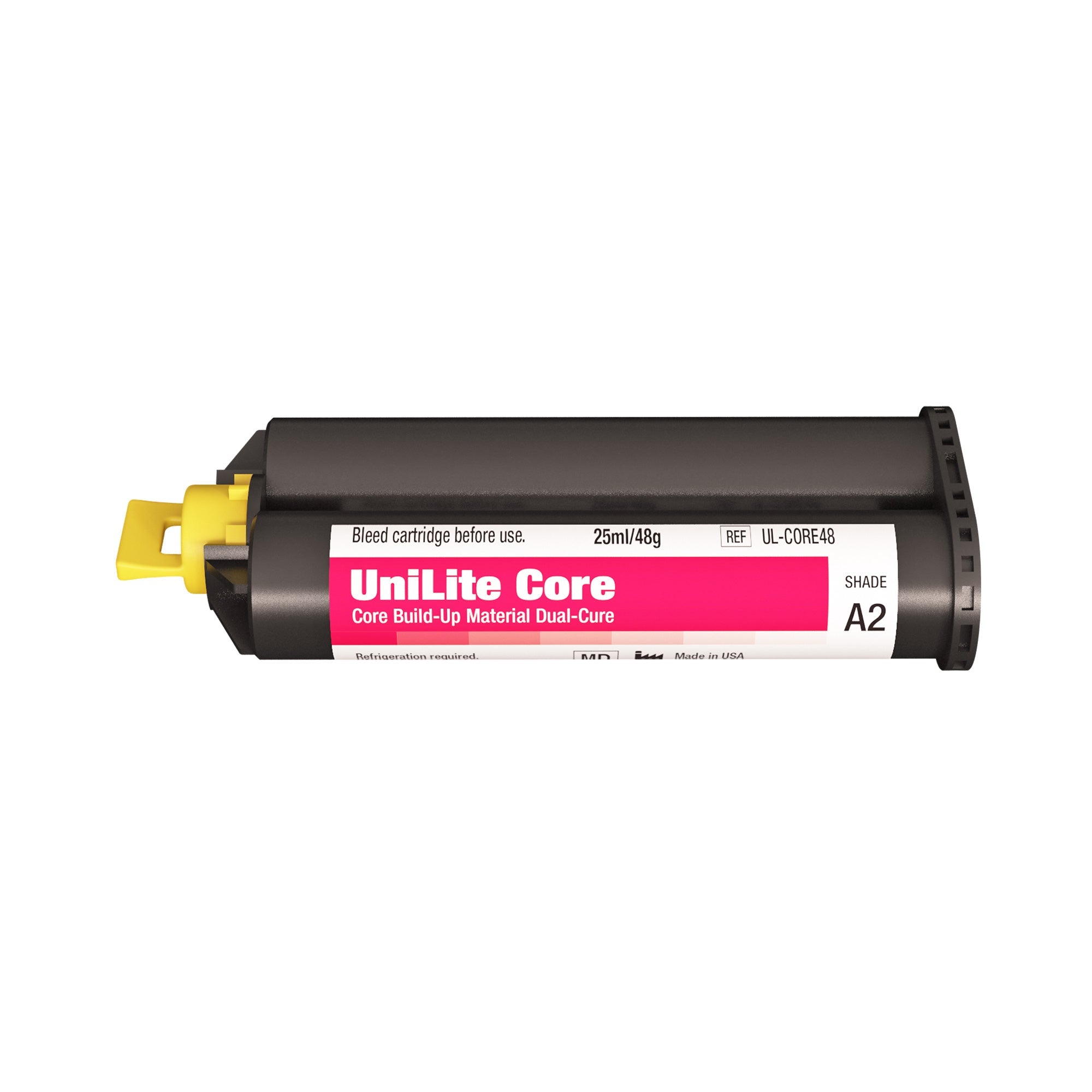 DSI UniLite Core Dual-Curing Core Build Up Material Automix Cartridge 48g_4