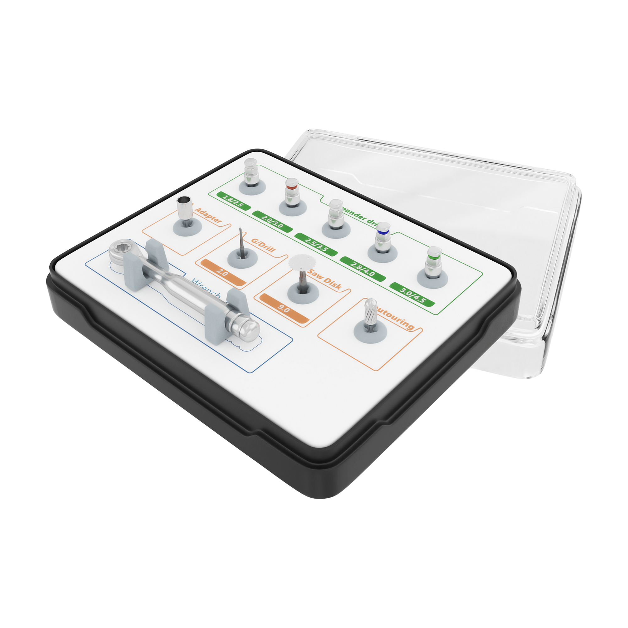 DSI Bone Expander Drill Kit For Osteotomy Expansion and Immediate Implant Insertion_5