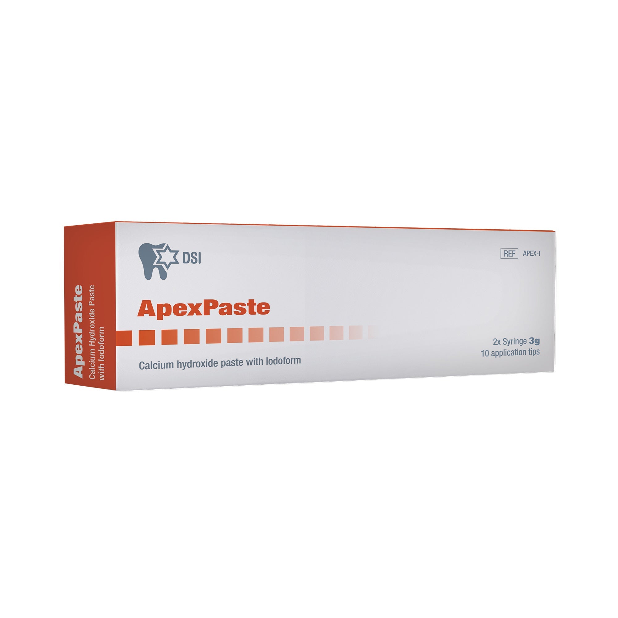 DSI ApexPaste Calcium Hydroxide Paste With Iodoform 3g syringe_3