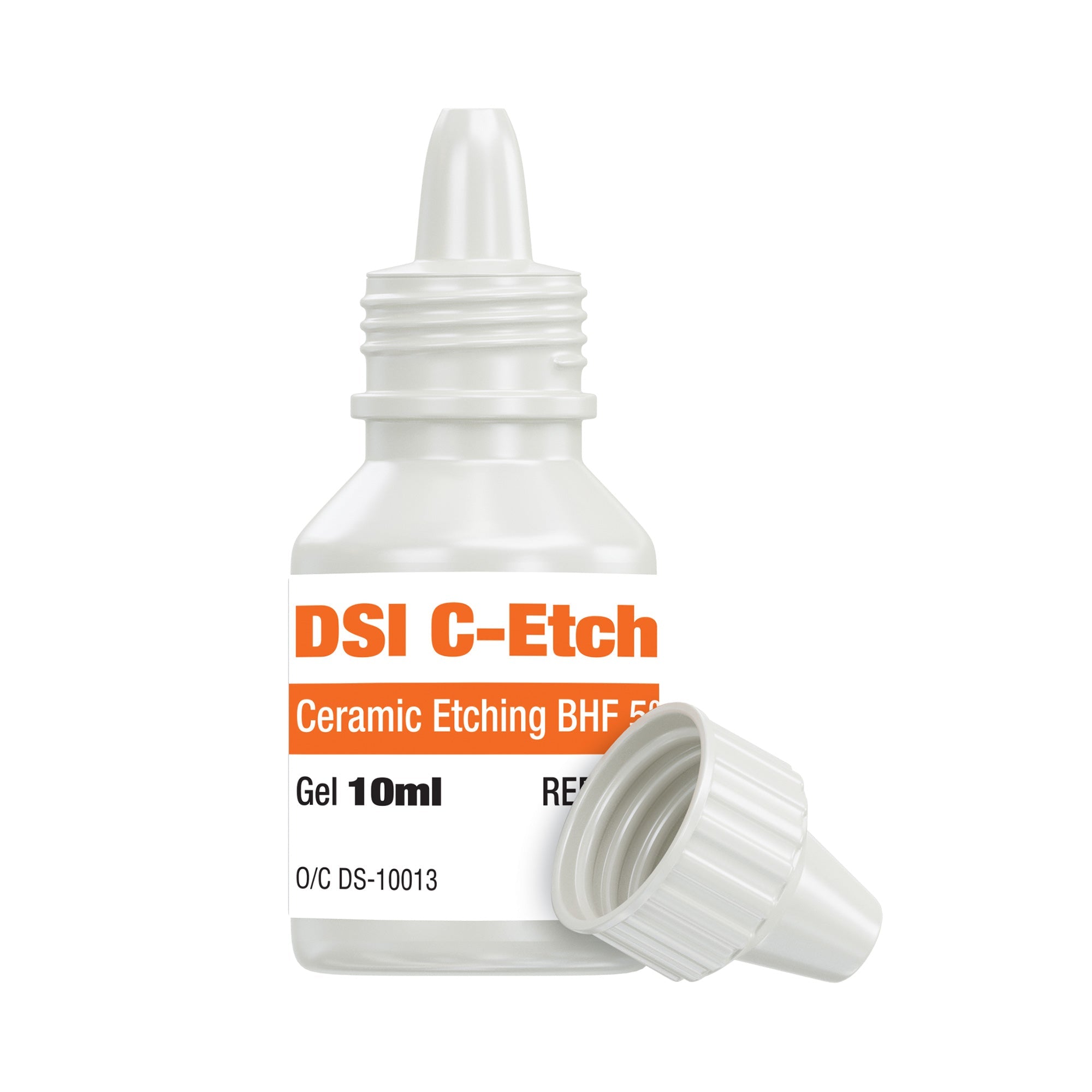 DIP C-Etch Etching For Ceramic & Porcelain 5% BHF Acid 10ml Bottle