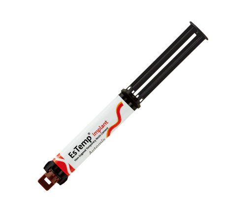 EsTemp® Implant Cement 8g – Non-eugenol temporary resin for implant crowns.