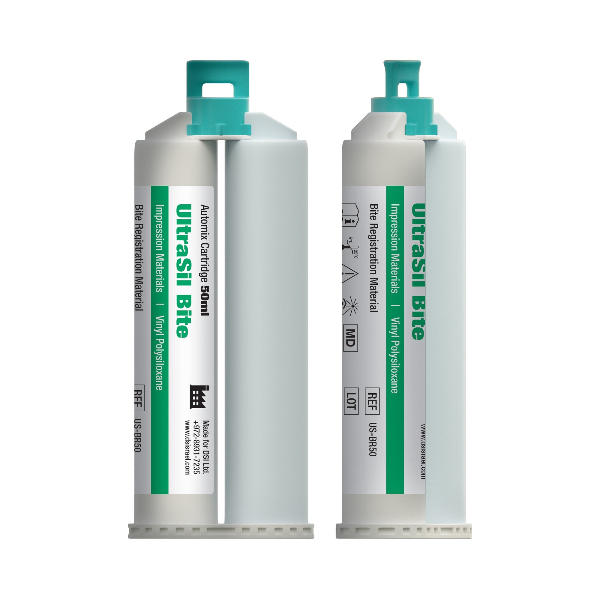 DSI Ultrasil Bite Regestration Material For Impression Taking 2x50ml_3