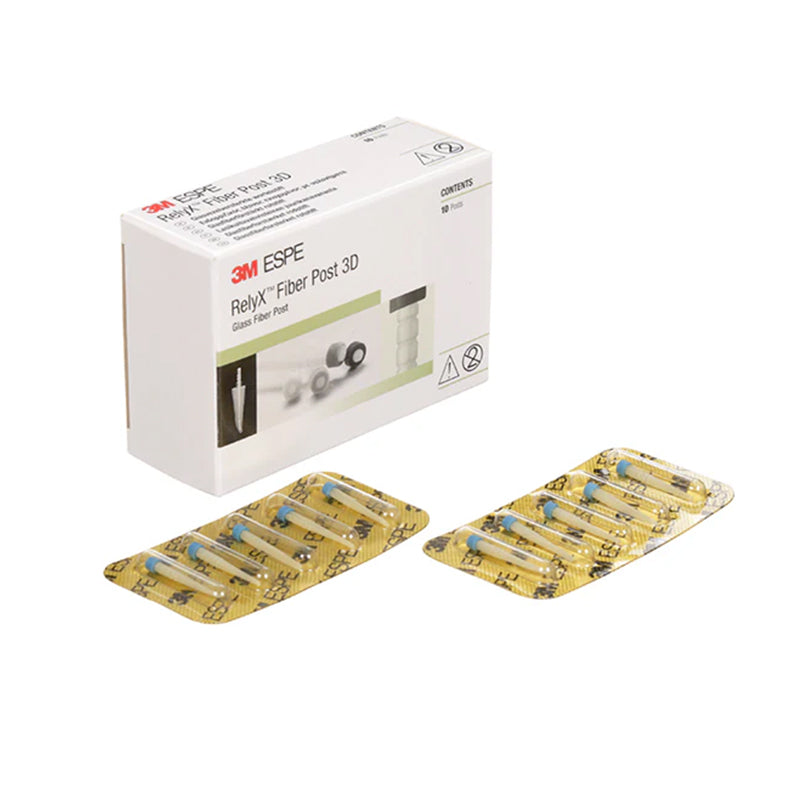3M RelyX Fiber Post 3D color-coded sizes