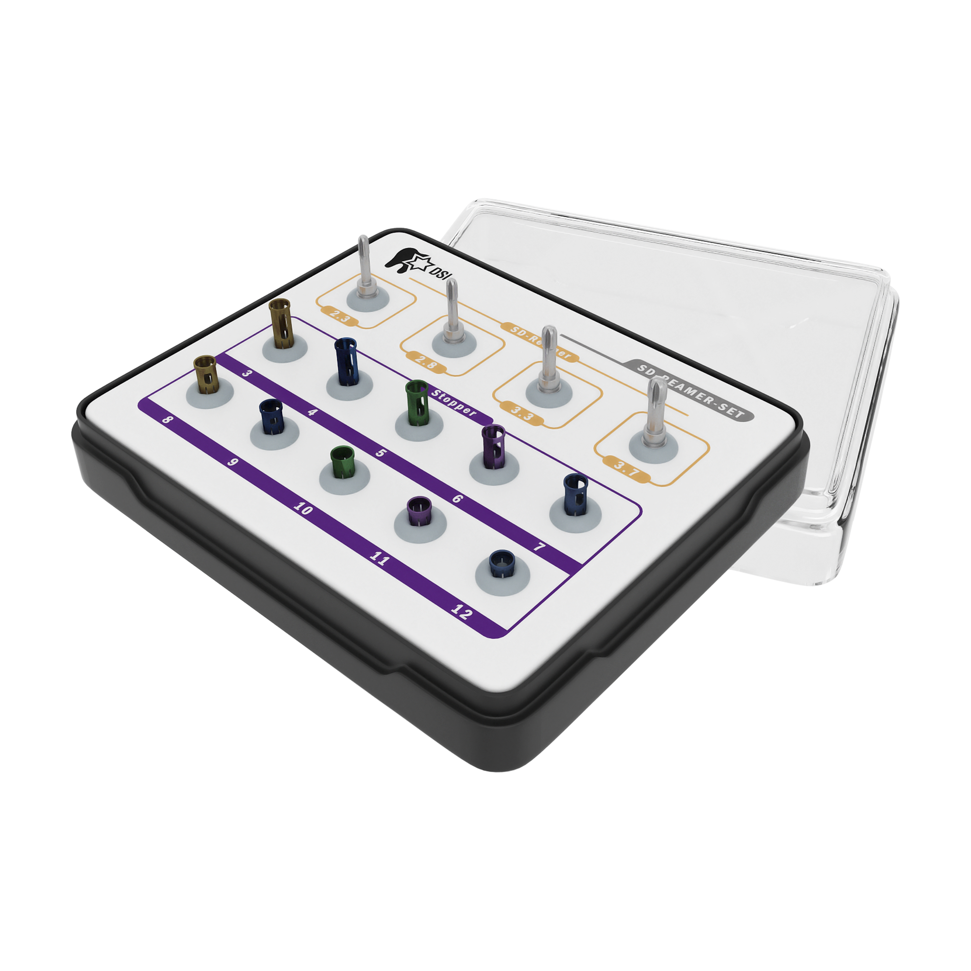 DSI SD-Reamer Drill Kit For Crestal Sinus Lifting Approach with Stoppers_4