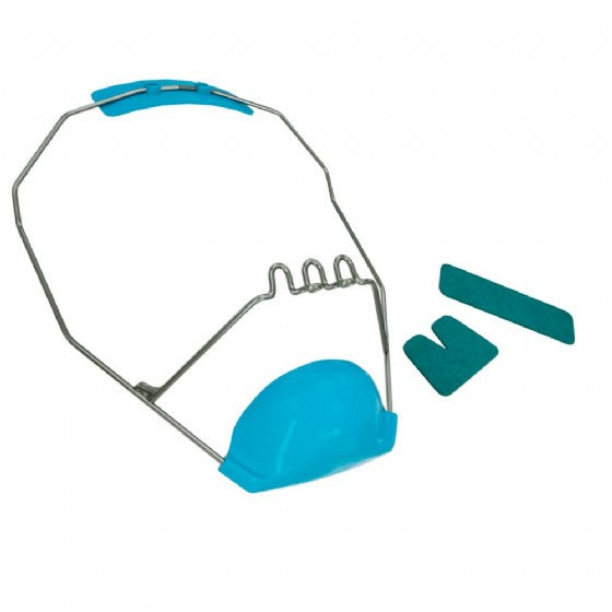 Reverse-pull protraction facemask headgear frame