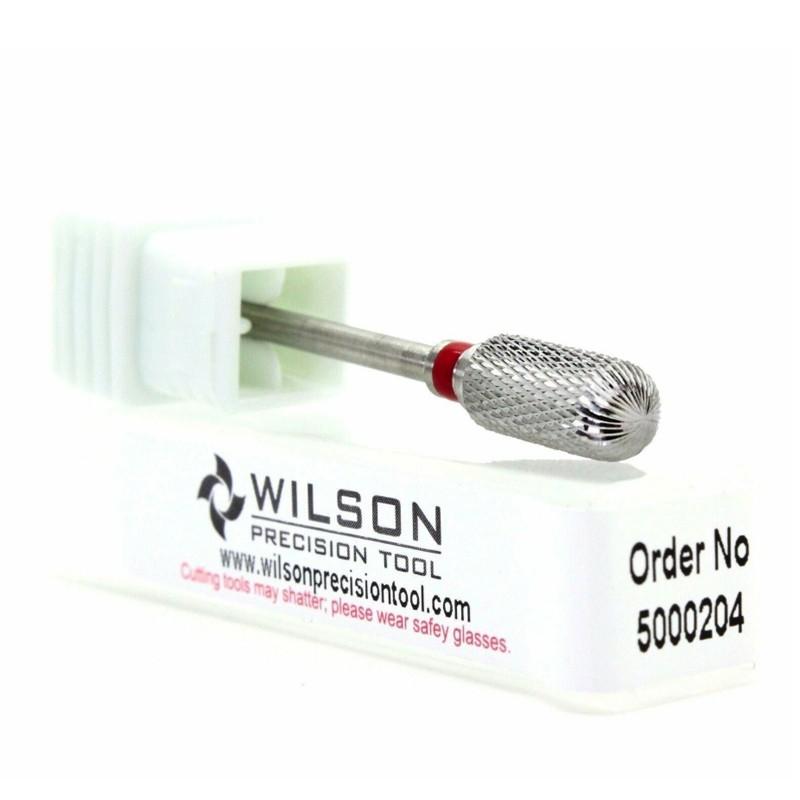 Wilson Cross Cut Cylindrical Fine Carbide Bur - 12.5mm_3