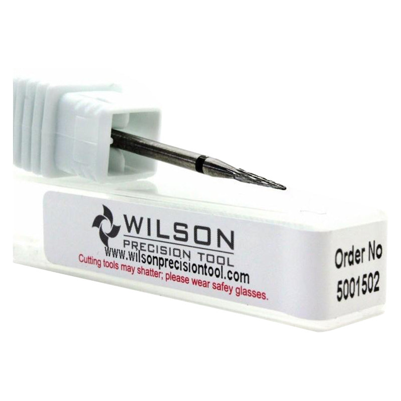 Wilson Straight Edge Flame Super Coarse Carbide Bur - 8.0mm_3
