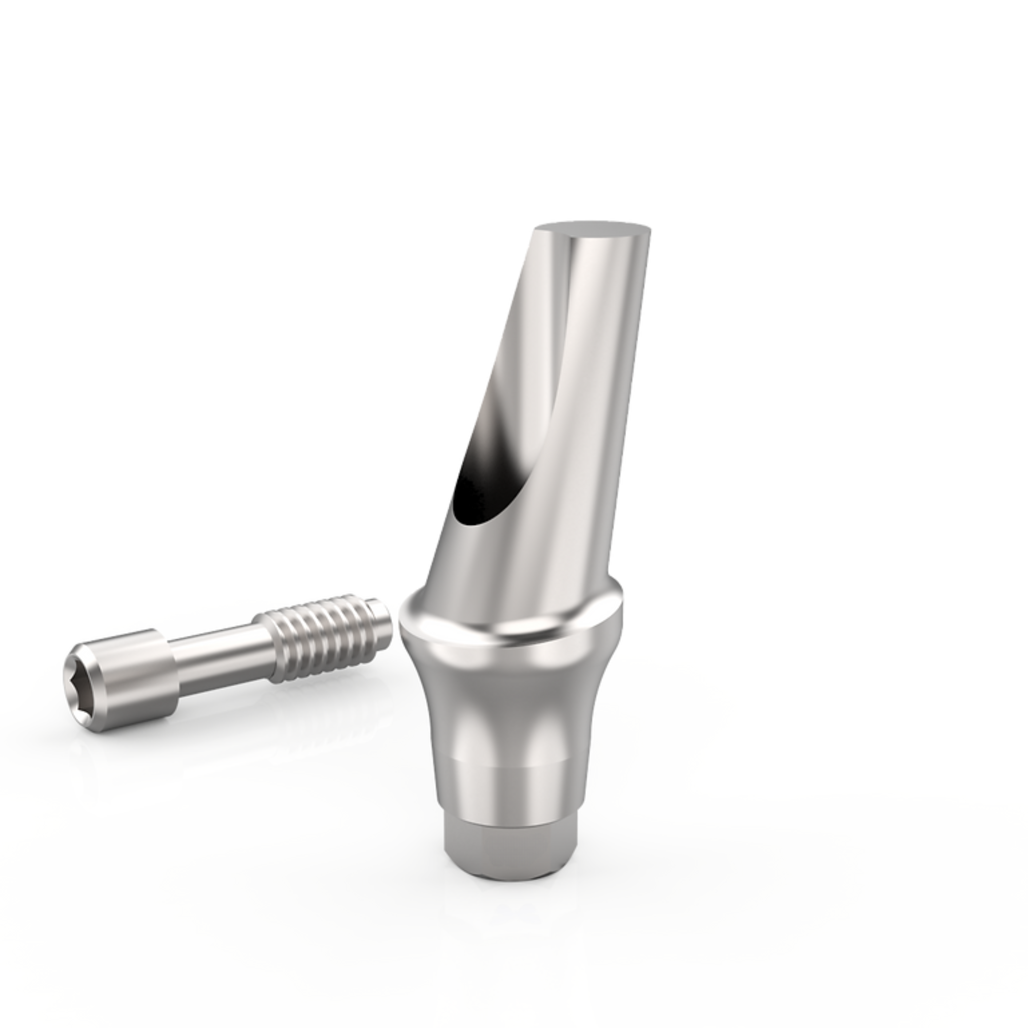 15° / 25° Angled Shoulder Abutment Compatible with MegaGen AnyRidge® H=1mm/2mm/3mm/6mm