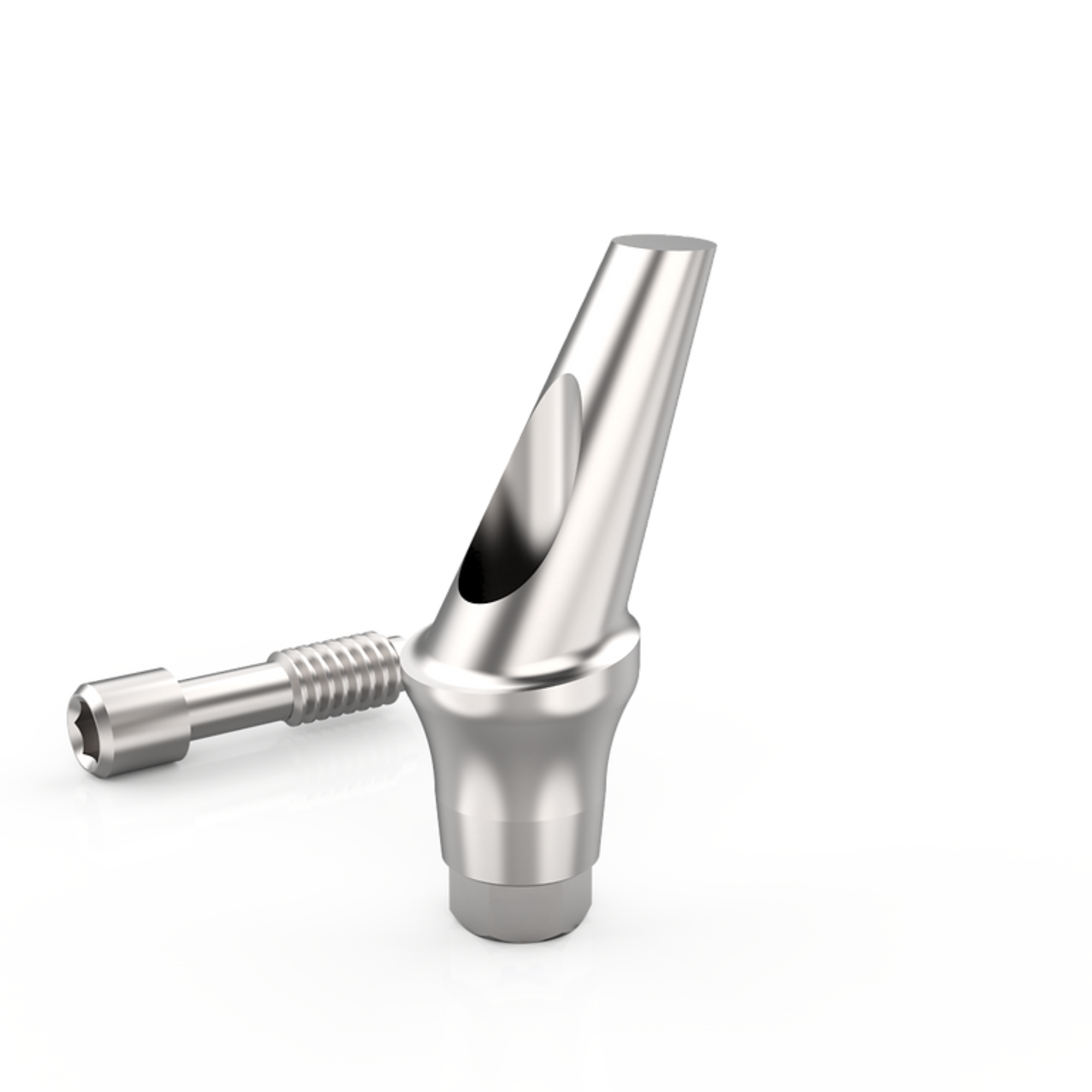 15° / 25° Angled Shoulder Abutment Compatible with MegaGen AnyRidge® H=1mm/2mm/3mm/6mm