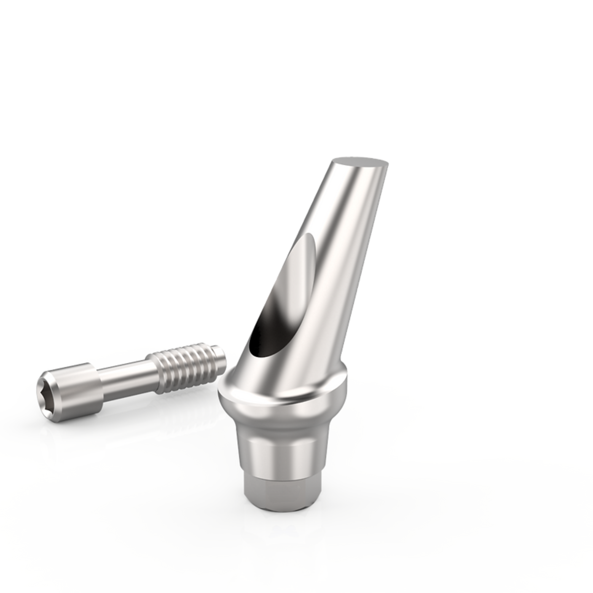 15° / 25° Angled Shoulder Abutment Compatible with MegaGen AnyRidge® H=1mm/2mm/3mm/6mm