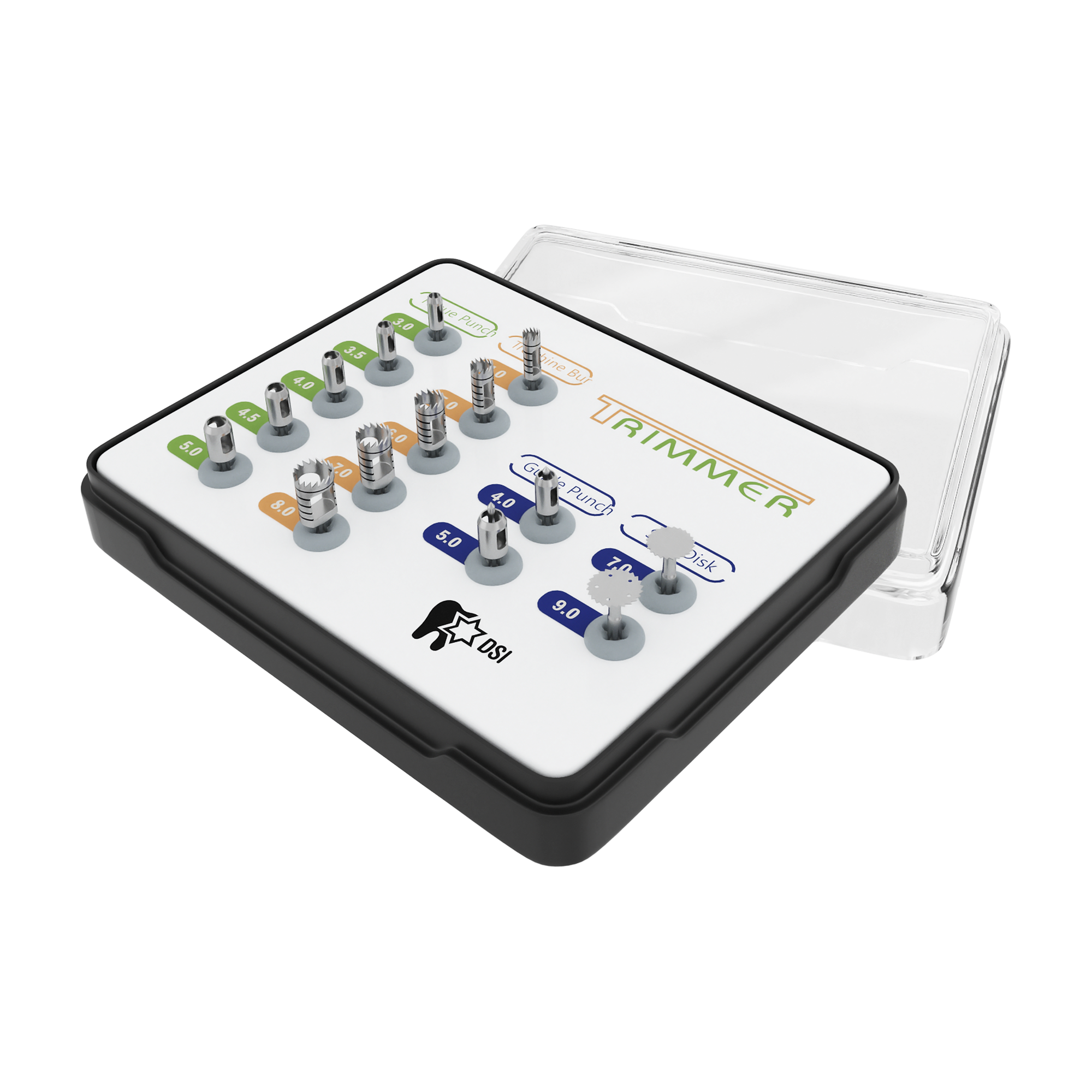 DSI Bone and Gums Trephine and Tissue Punch Kit_5