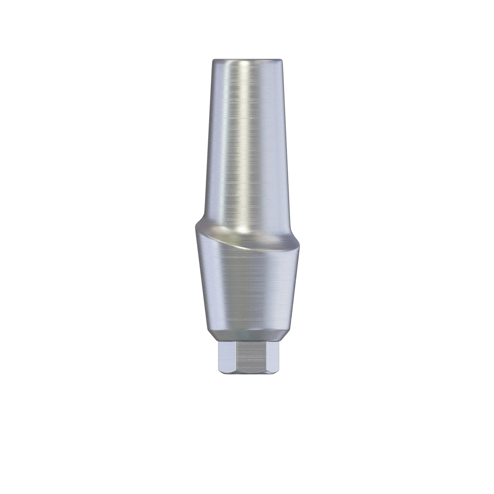 DIP Titanium Anatomic Straight Abutment Ø5.2mm - Internal Hex Ø2.42mm