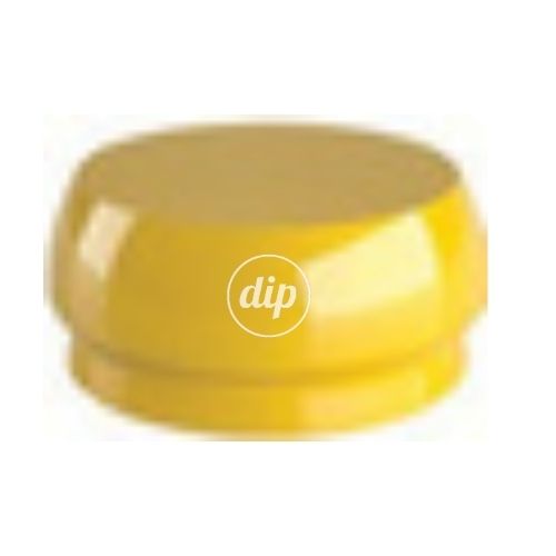 Yellow Extra Soft Retention Cap for dip-Lock™ Attachments (Pack of 2)