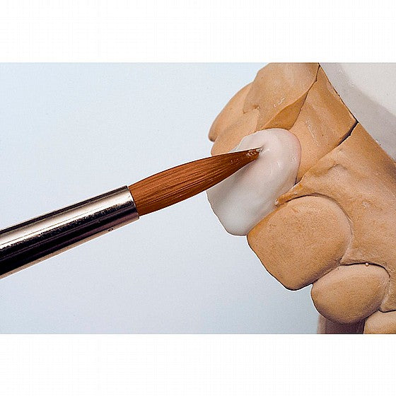 Durable Natural Hair Brush for Dental Laboratory Work