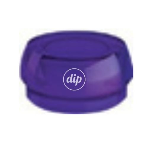 Violet Strong Retention Cap for dip-Lock™ Attachments (Pack of 2)