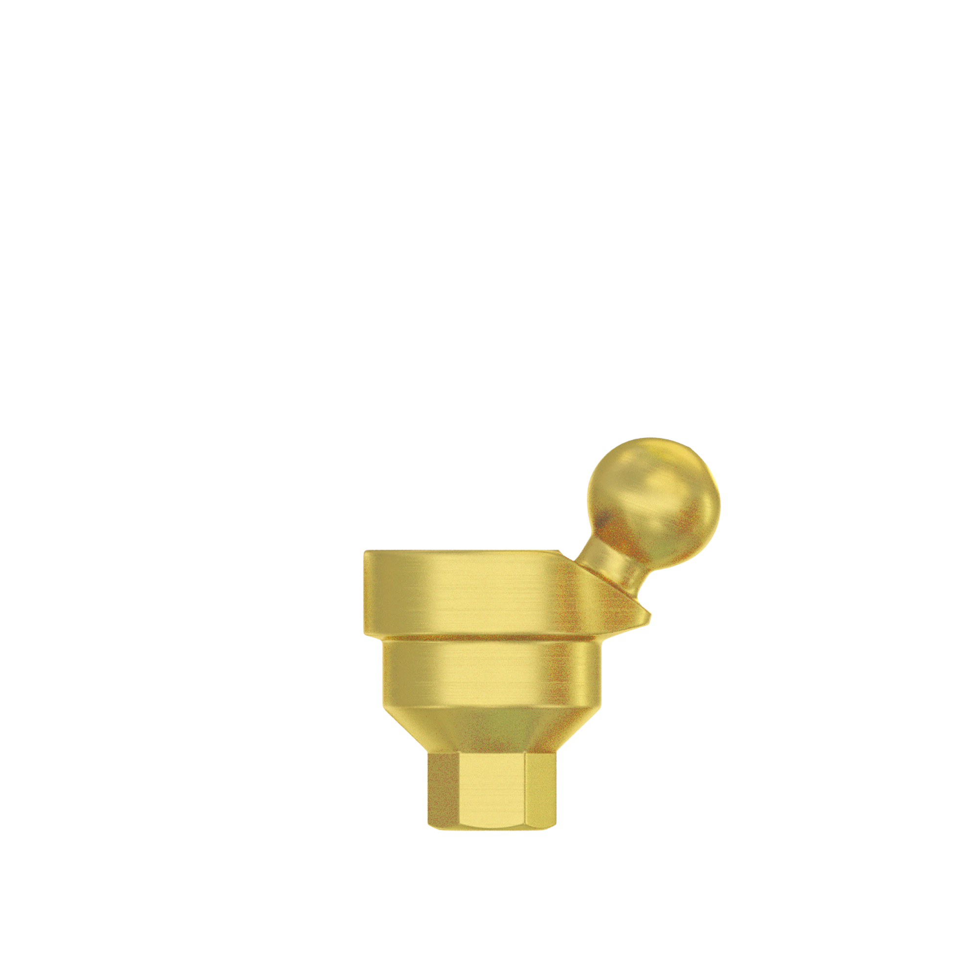 DIP Angulated Ball Attachment 4.2mm Basic Set - Internal Hex Ø2.42mm