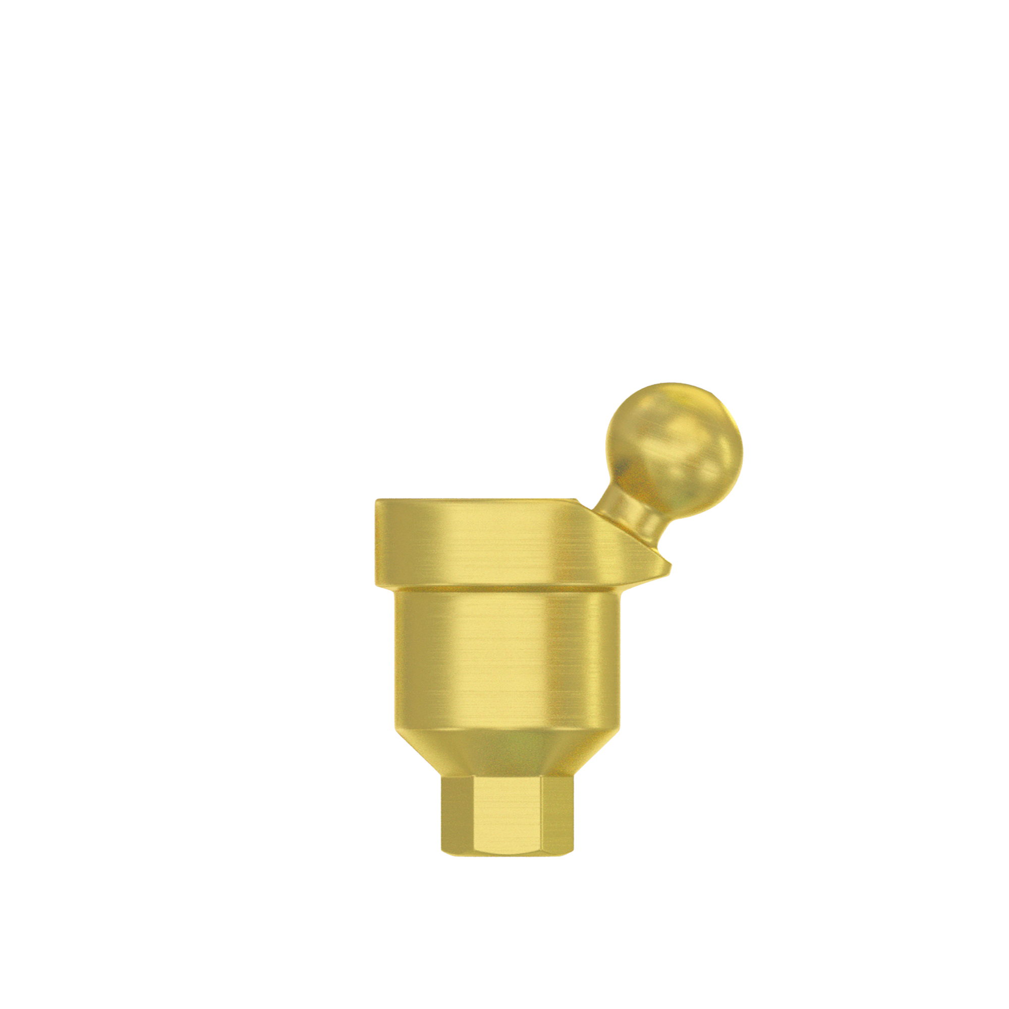 DIP Angulated Ball Attachment 4.2mm Full Set - Internal Hex Ø2.42mm