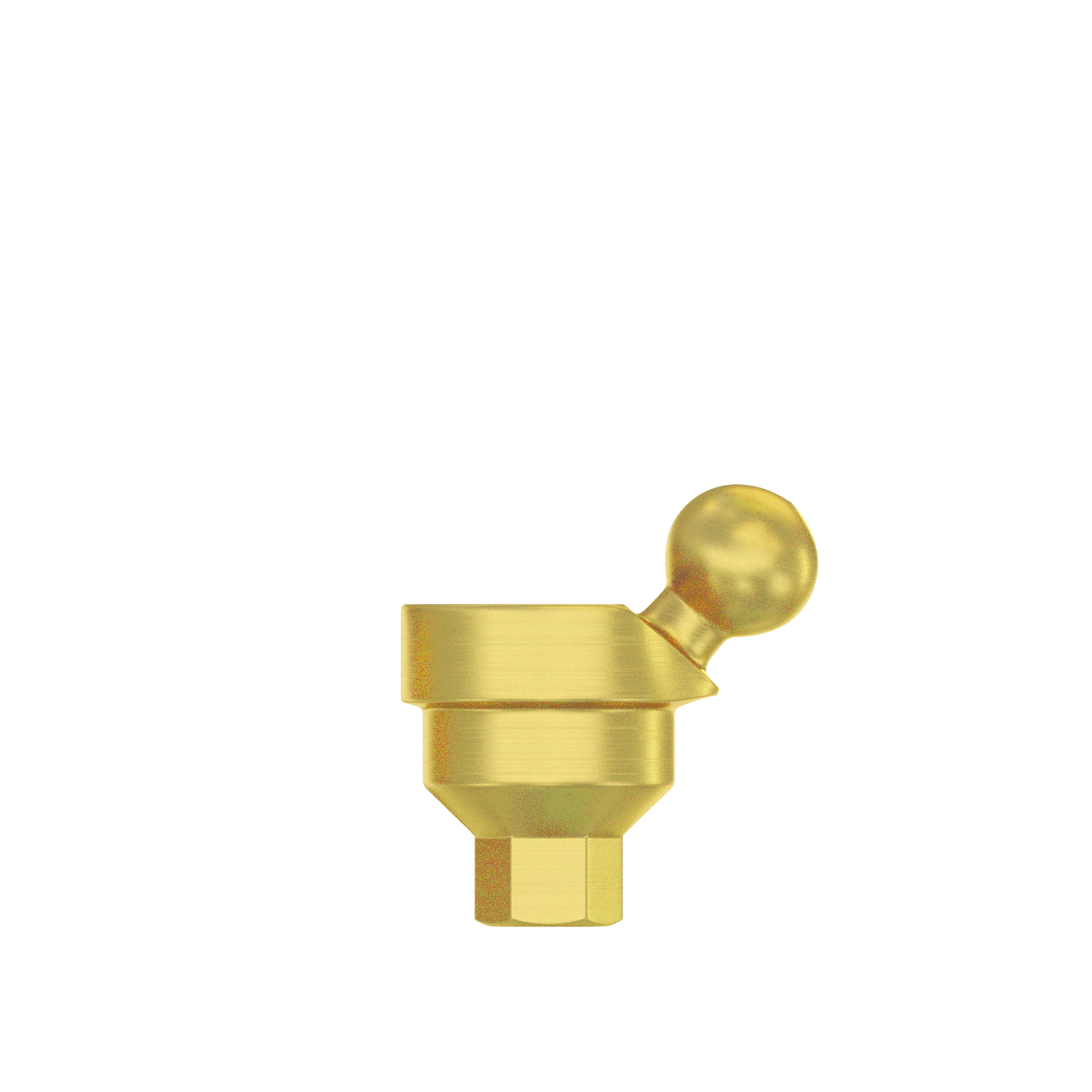 DIP Angulated Ball Attachment 4.2mm Basic Set - Internal Hex Ø2.42mm