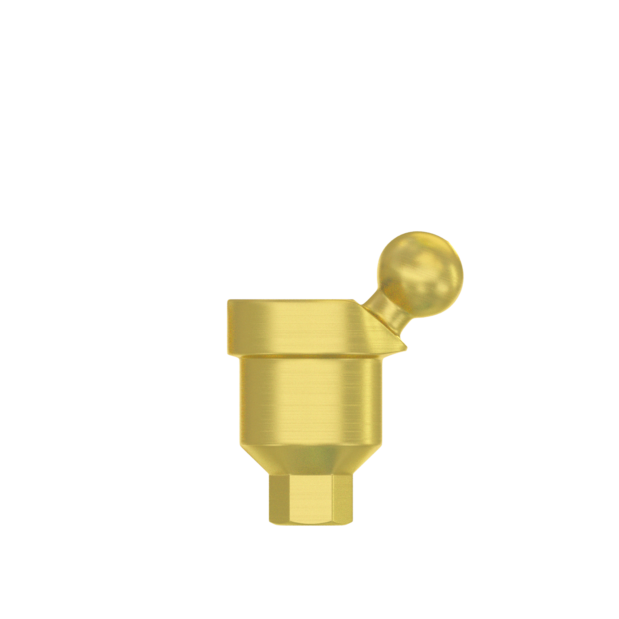 DIP Angulated Ball Attachment 4.2mm Basic Set - Internal Hex Ø2.42mm