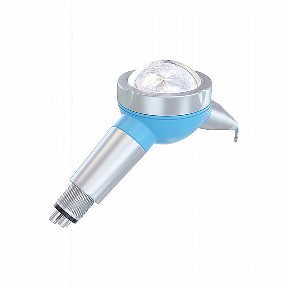 Air-driven dental prophy jet polishing handpiece