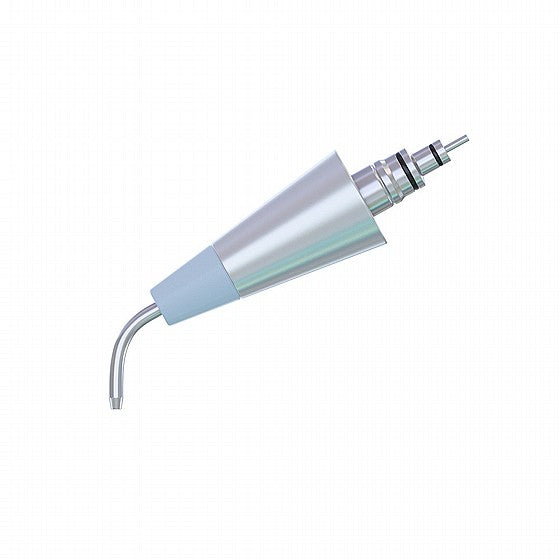 Air-driven dental prophy jet polishing handpiece