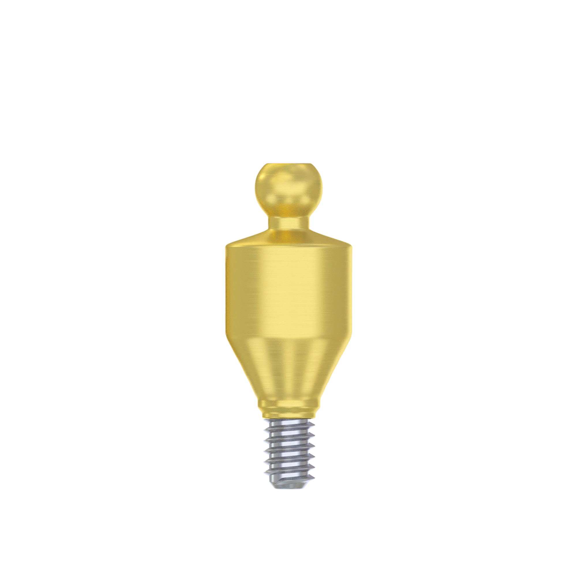 DIP Straight Ball Attachment 5.0mm - Conical Connection RP Ø4.3-5.0mm