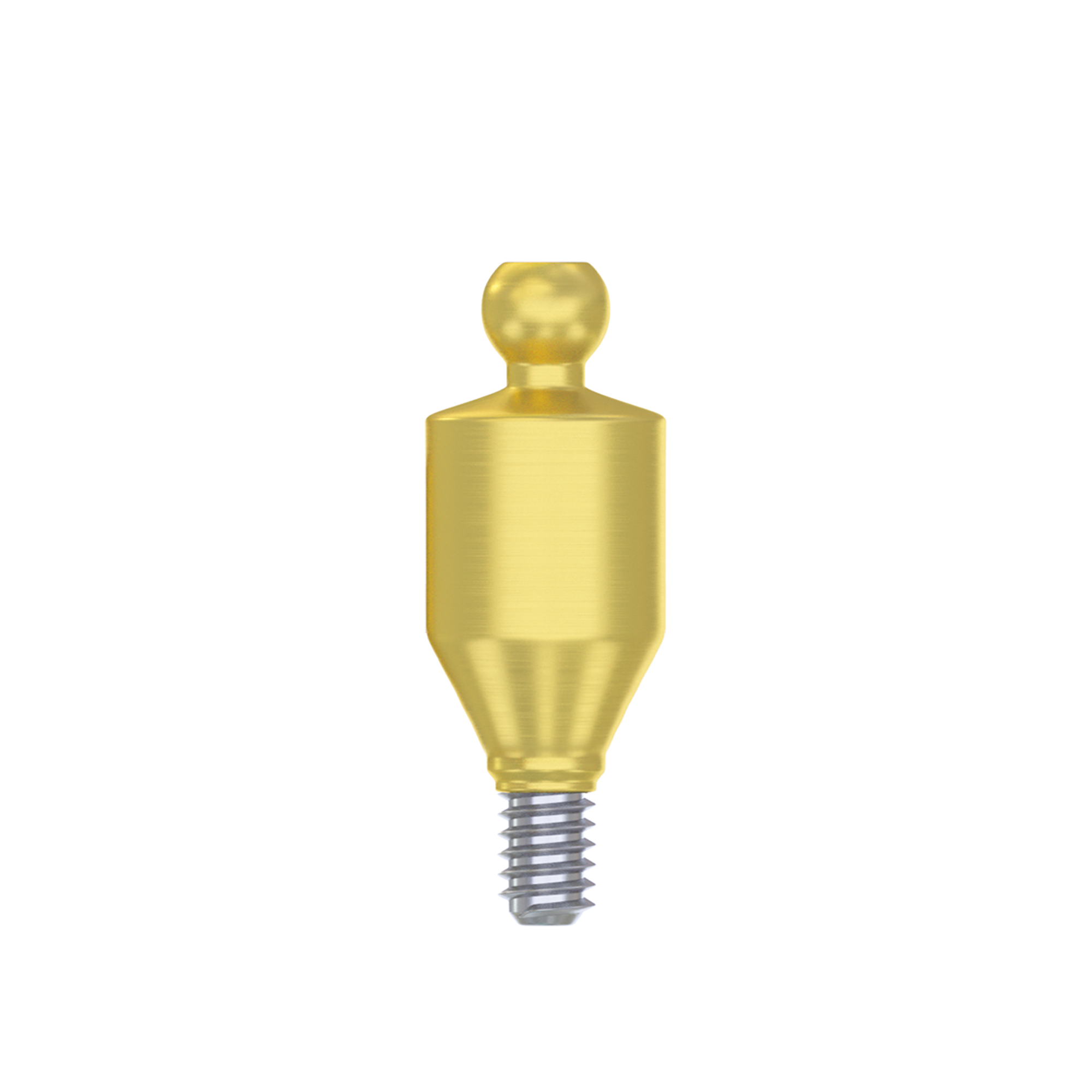 DIP Straight Ball Attachment 5.0mm - Conical Connection RP Ø4.3-5.0mm