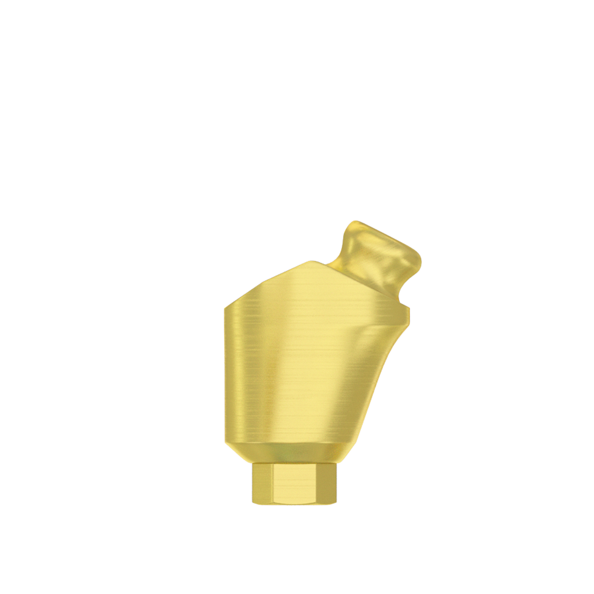 Angulated DIP-LOCK Narrow-Profile Hybrid Attachment - Internal Hex Ø2.42mm