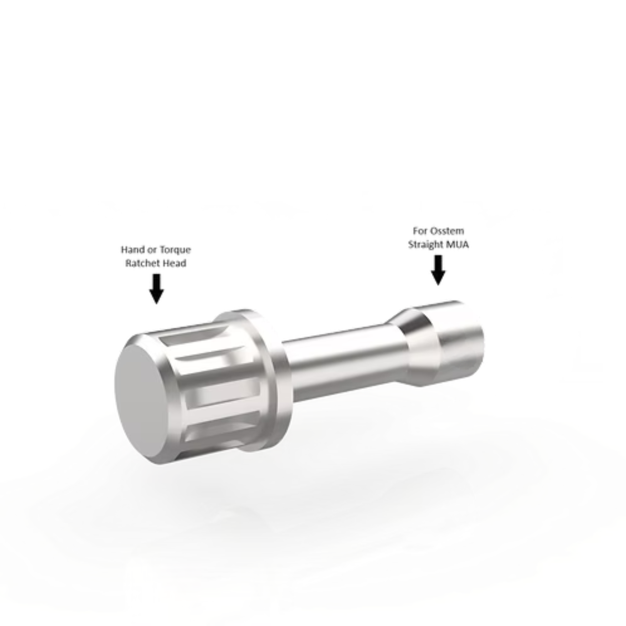 Dental multi-unit screwdriver Straumann® type ratchet compatible