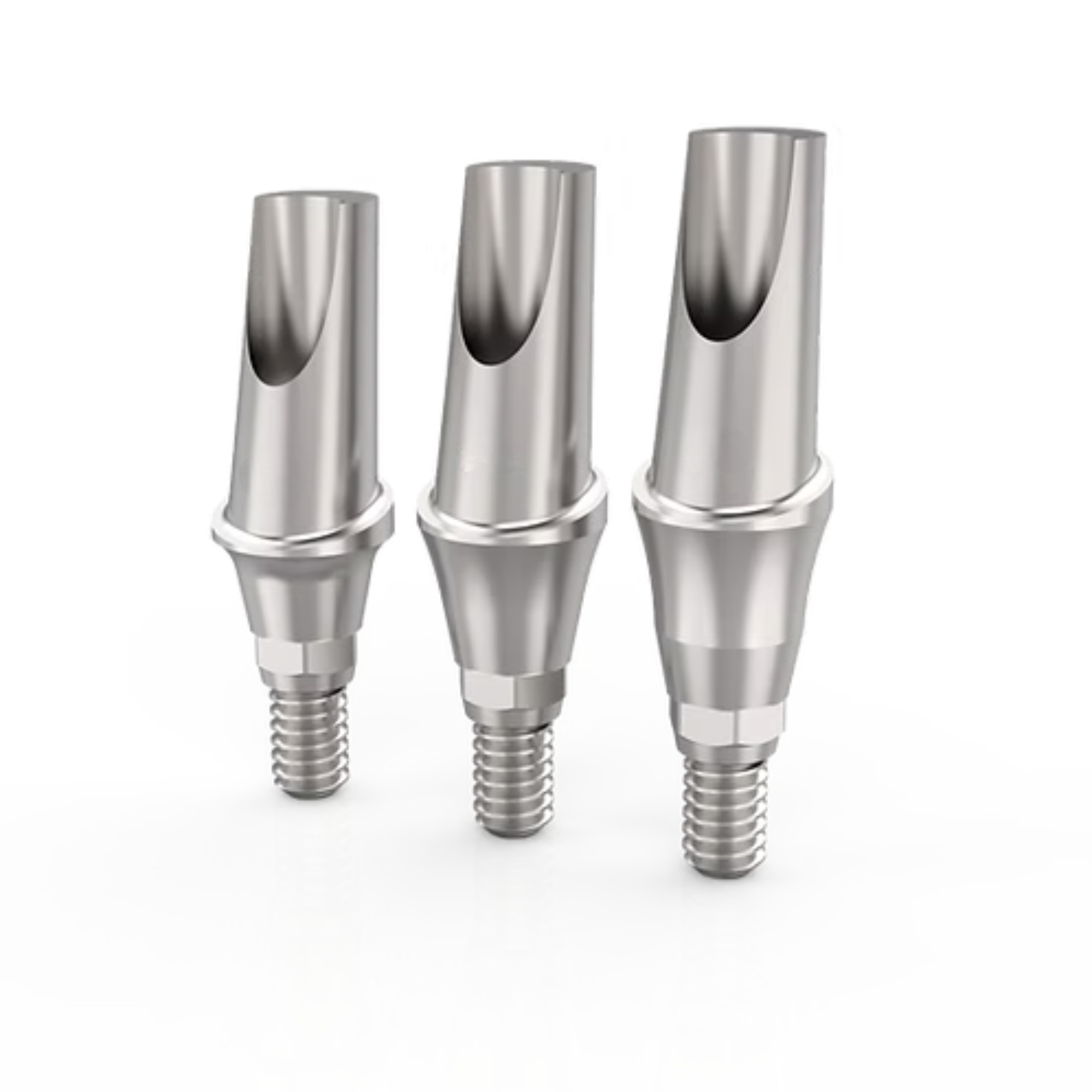 Dentium compatible 8 degree angled abutment titanium