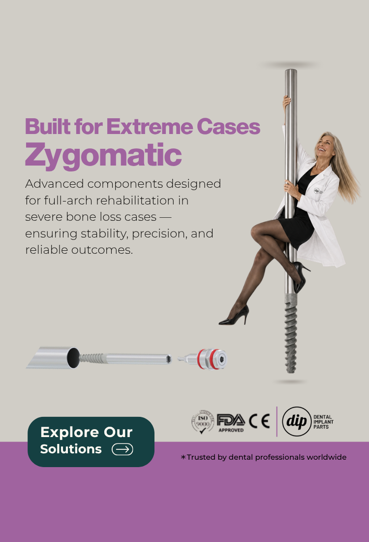 Built for Extreme Cases: Zygomatic implant solutions for full-arch rehabilitation in severe bone loss cases