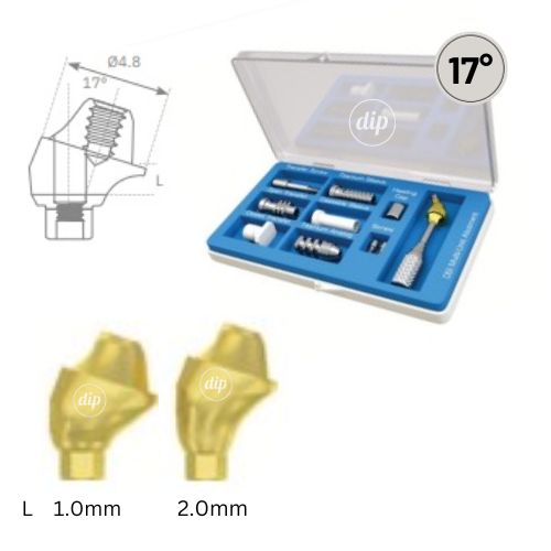 17° Angled Classic Multi-Unit Abutment Kit  for Nobel Active® NP 3.5