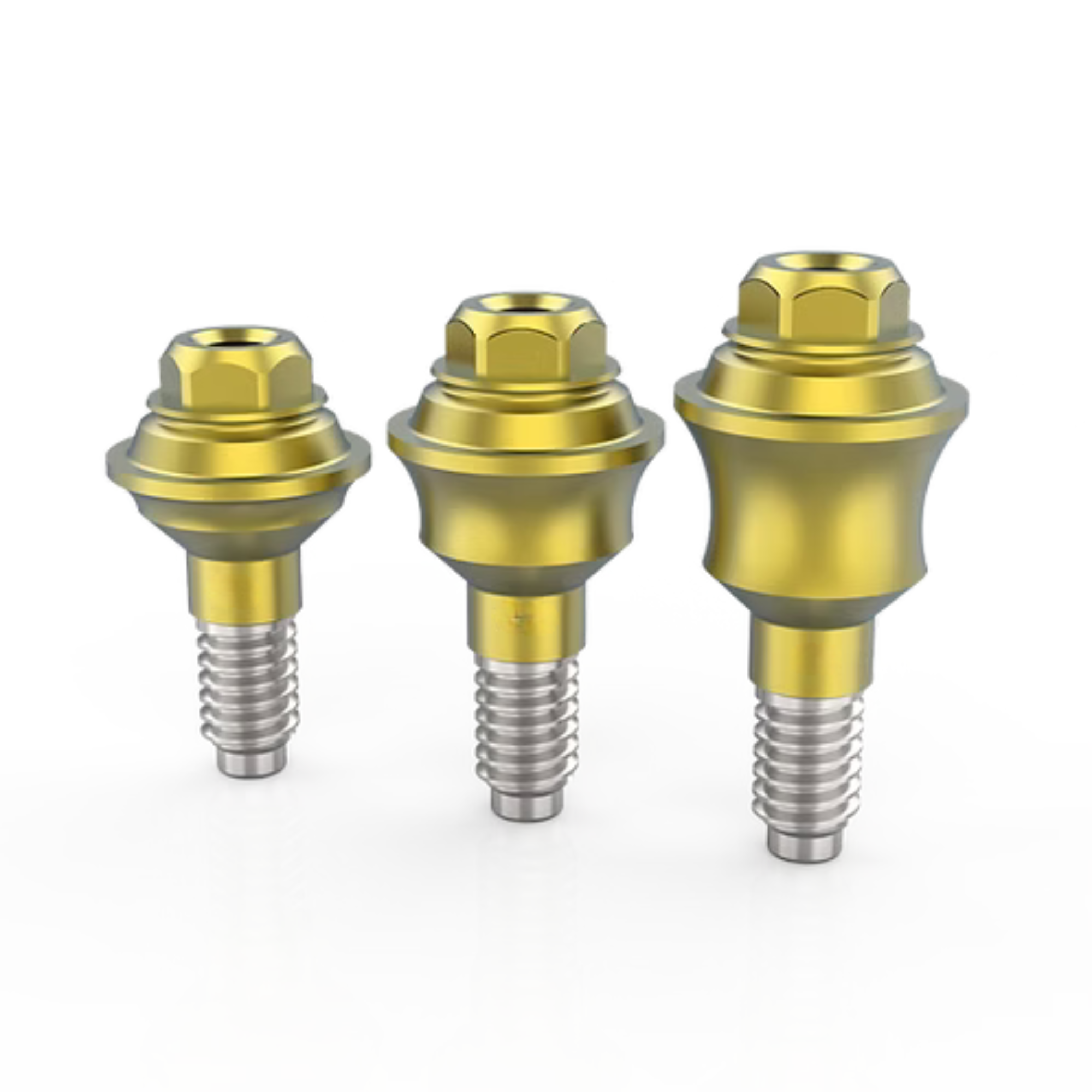 MIS® Seven SP straight concave multi unit base titanium
