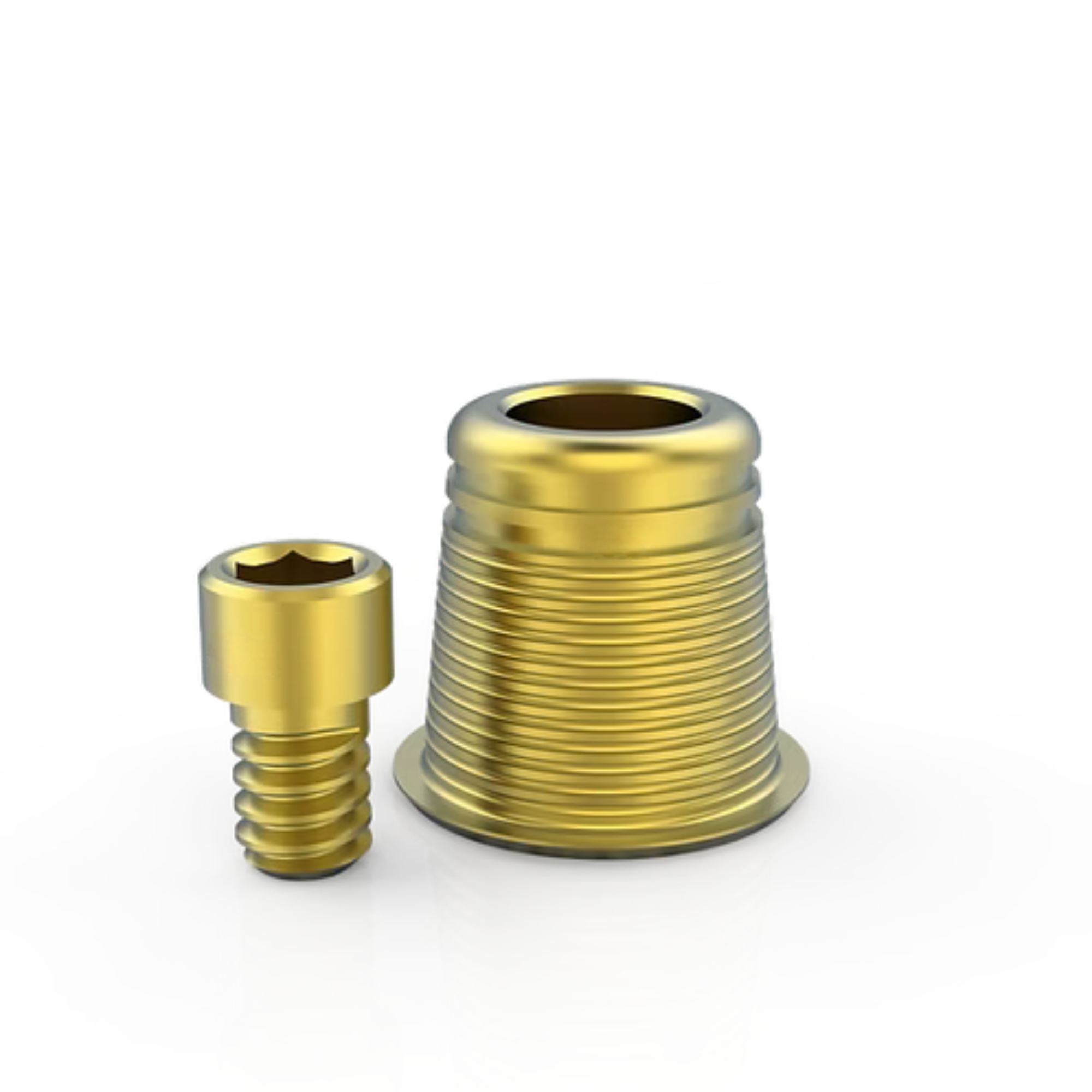 MIS® multi unit titanium base gold anodized screw included