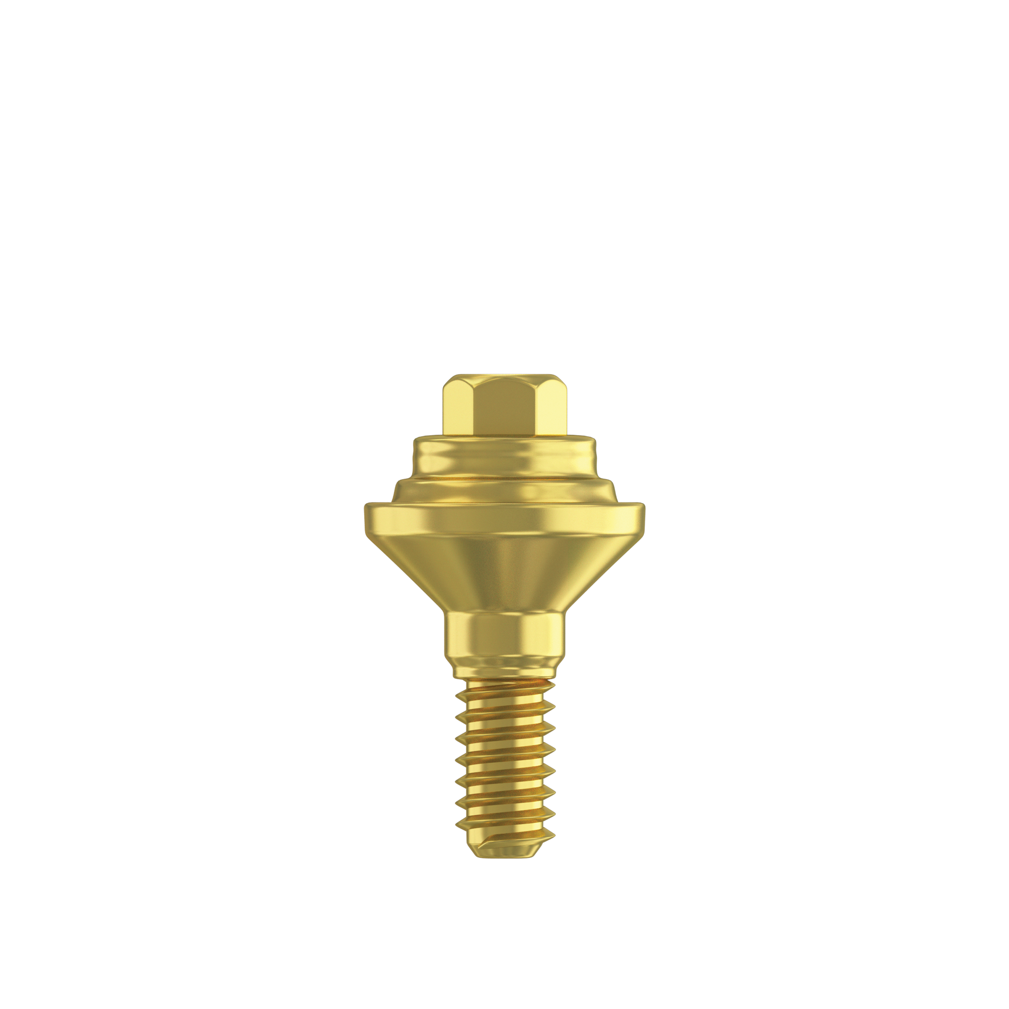 DIP Premium Straight Multi Unit Abutment Top Hex (M1.4) 4.9mm - Internal Hex RP Ø2.42mm