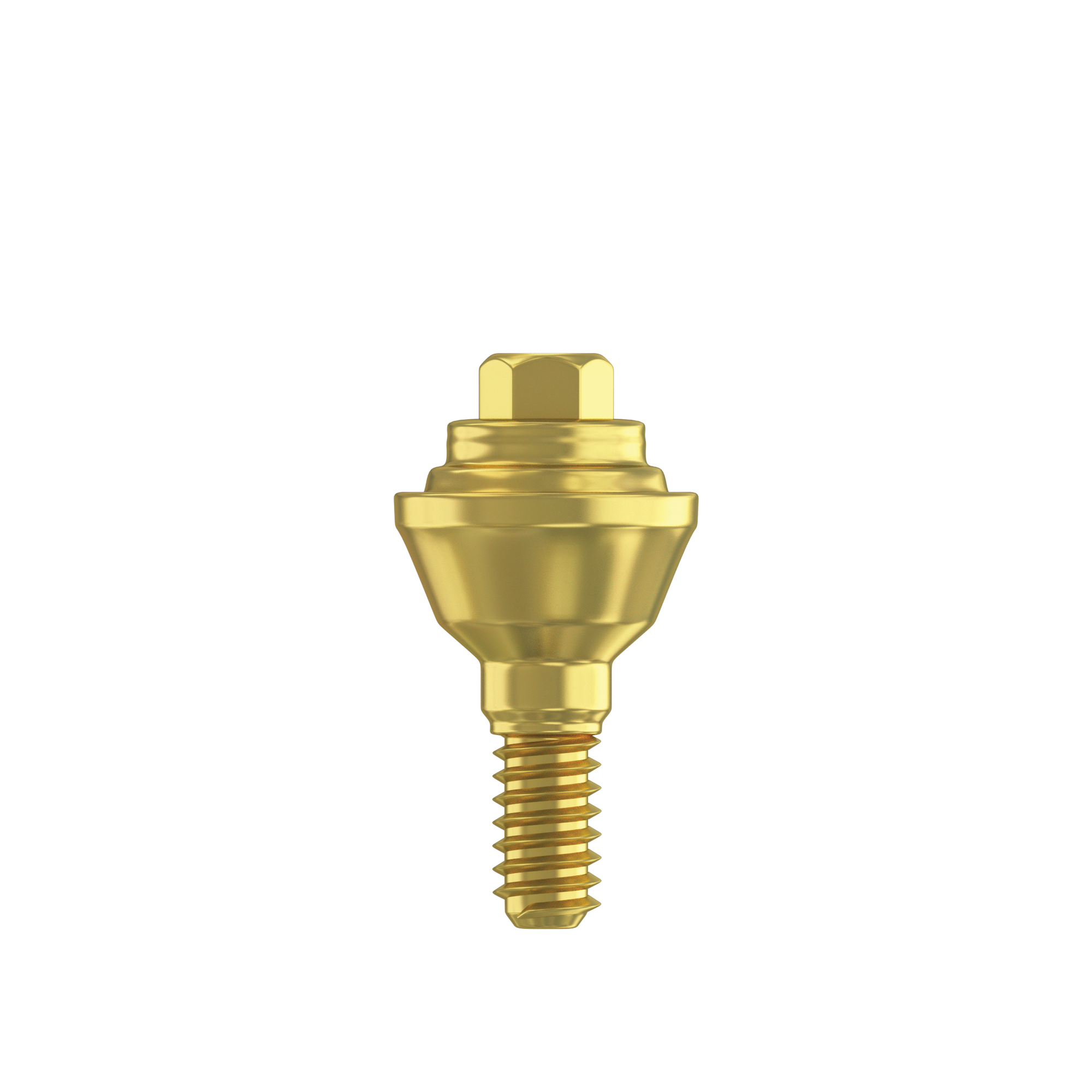 DIP Premium Straight Multi Unit Abutment Top Hex (M1.4) 4.9mm - Internal Hex RP Ø2.42mm